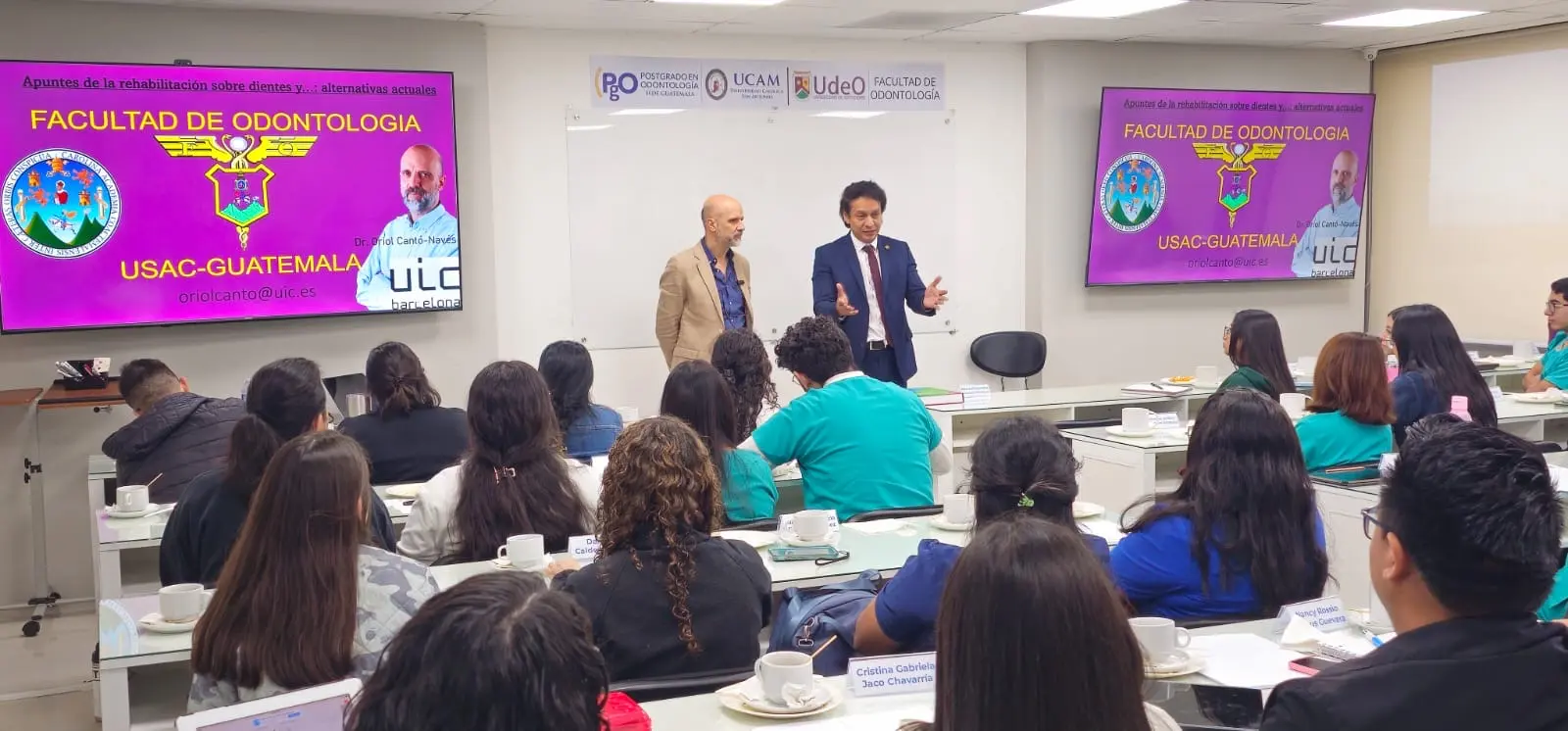 Conferència del Dr. Oriol Cantó a la Universidad San Carlos de Guatemala